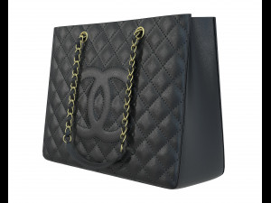 Logo Classic Shopping Tote Modello 3D