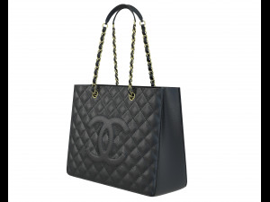 Logo Classic Shopping Tote Modello 3D