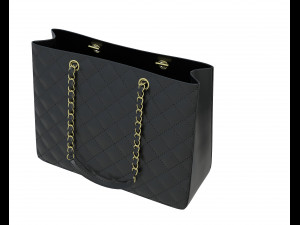 Classic Shopping Tote Bag 3D Model