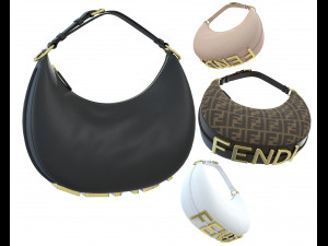 Fendigraphy Bag 3D मॉडल