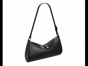 Pochette Tirette Bag Black 3D Model