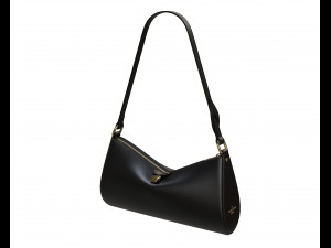 Pochette Tirette Bag Black Modello 3D