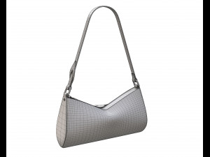 Pochette Tirette Bag Black Modello 3D