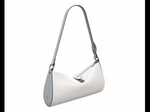 Pochette Tirette Bag Black 3D Model