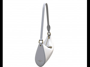 Pochette Tirette Bag Black 3D Model