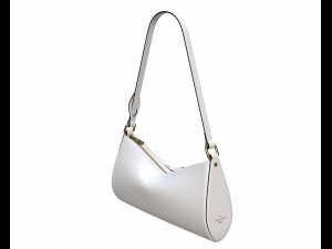 Pochette Tirette Bag Black 3D Model