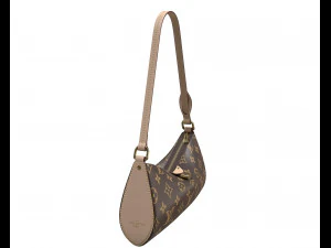 Pochette Tirette Bag Monogram 3D Model