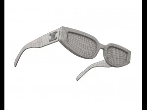 Triomphe 12 Sunglasses 3D Model