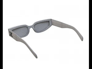 Triomphe 12 Sunglasses 3D Model