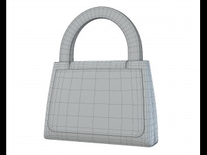 Borsa Kelly vintage Modello 3D