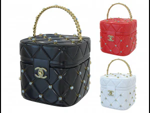 Bolso de tocador de cristal Modelo 3D