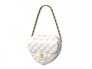 Chanel heart bag price store
