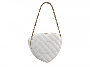 Heart Bag White 3D-Modell
