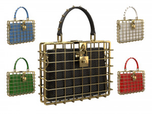 DG Box Cage Bag 3D मॉडल