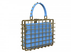 DG Box Cage Bag Modelo 3D