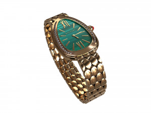 Serpenti Seduttori women watch 3D 모델