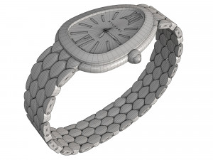 Serpenti Seduttori women watch 3D 모델