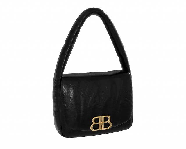 Monaco Small Sling Bag Black 3D Model .c4d .max .obj .3ds .fbx .stl .blend