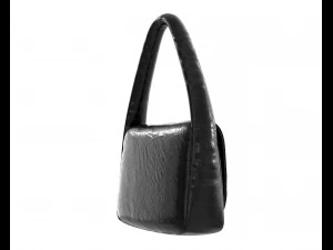 Monaco Small Sling Bag Black 3D Model