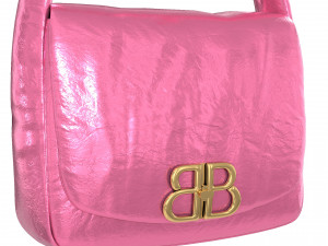 Monaco Small Sling Bag Pink 3D Model
