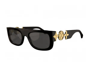 Monogram Tribute Sunglasses 3D Model