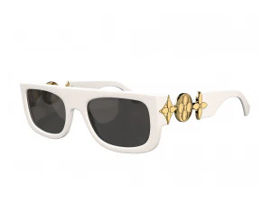 Monogram Tribute Sunglasses 3D Model