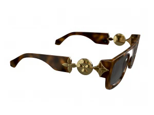 Monogram Tribute Sunglasses 3D Model