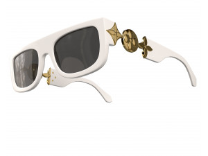 Monogram Tribute Sunglasses Modello 3D