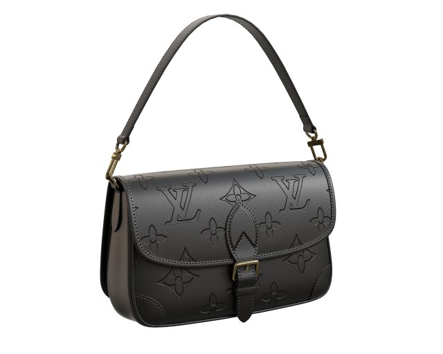 Diane Bag Black 3D 模型 .c4d .max .obj .3ds .fbx .stl .blend
