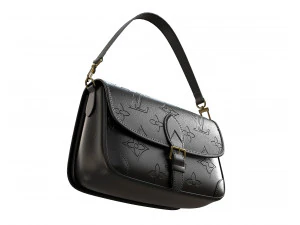 Diane Bag Black 3D Model