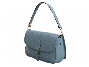 Diane Bag Blue Modello 3D