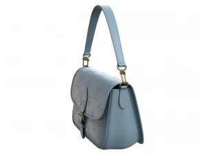 Diane Bag Blue 3D Model