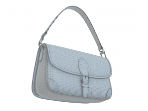 Diane Bag Blue Modello 3D