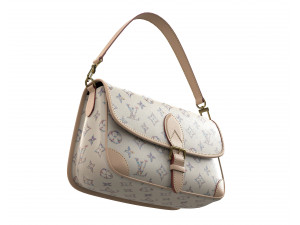 Diane Bag Multicolor Beige 3D-Modell