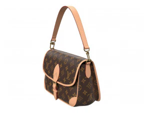 Diane Bag Brown Monogram 3D Model