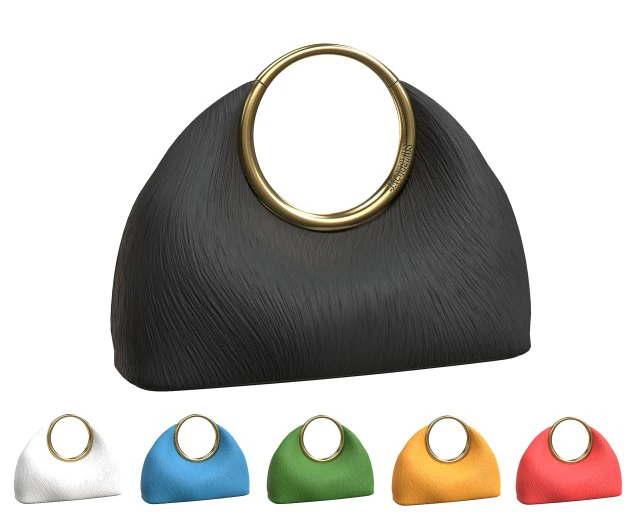 Le Calino fur Bag 3D Model .c4d .max .obj .3ds .fbx .stl .blend