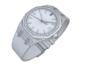 Royal Oak Watch Modelo 3D