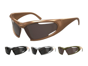 Dynamo Rectangle Sunglasses 3D Model