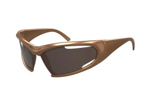 &Oacute;culos de Sol Retangulares Dynamo Modelo 3D