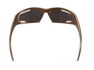 &Oacute;culos de Sol Retangulares Dynamo Modelo 3D