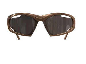 &Oacute;culos de Sol Retangulares Dynamo Modelo 3D