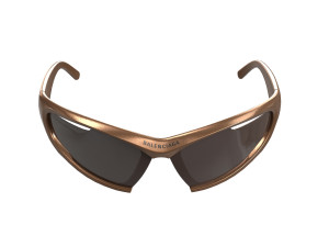 Dynamo Rectangle Sunglasses Model 3D