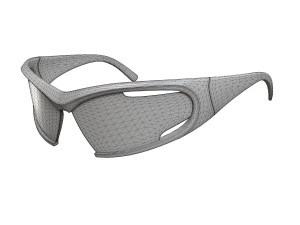Dynamo Rectangle Sunglasses Model 3D