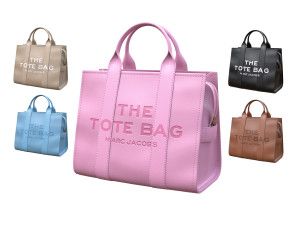 Tote Leather Bag 3D Model