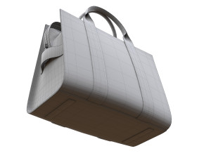Tote Leather Bag 3D Model