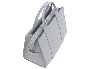 Tote Leather Bag 3D Model