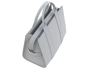 Tote Leather Bag 3D Model