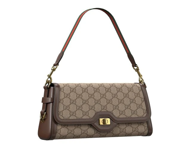 Luce Bag Brown 3D Model .c4d .max .obj .3ds .fbx .stl .blend 