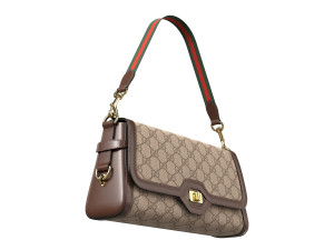 Luce Bag Brown 3D 모델