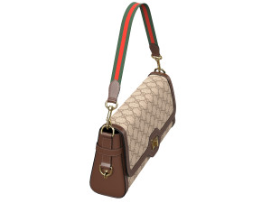 Luce Bag Brown 3D 모델